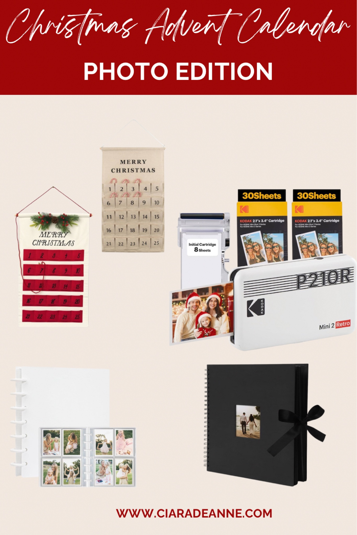 My friend inspired me to do this! Instead of giving a gift each day, we’re taking a photo and putting them in the advent calendar. At the end of the month we’ll put them in the photo album to look back on! 

#LTKHoliday #LTKFamily #LTKSeasonal