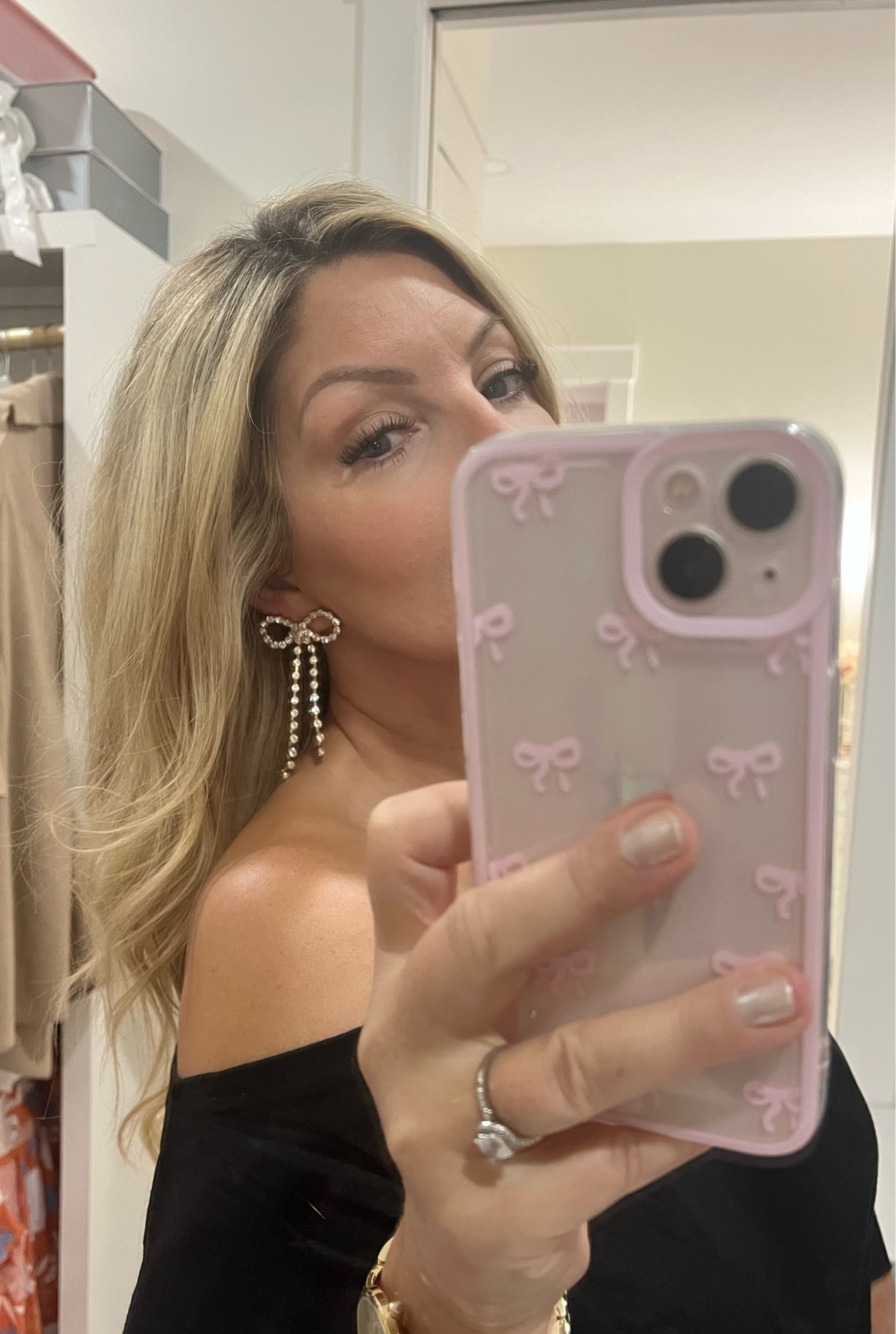 Loving these fabulous rhinestone bow earrings. So festive for this holiday season and also make a great stocking stuffer or last minute gift idea!

#LTKGiftGuide #LTKFindsUnder50 #LTKStyleTip
