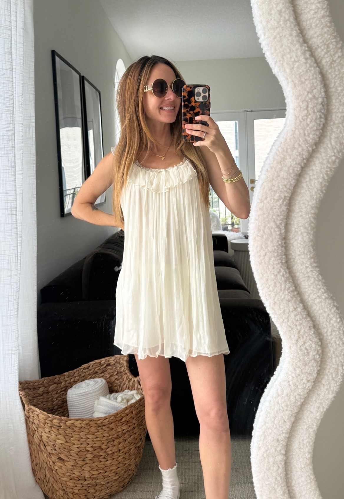 The sweetest vintage inspired summer dress wearing size XS. Perfect for our euro or beachy summer ☁️ Also pretty for a bride to be to wear for a bachelorette. 

#vintage #eurosummer

#LTKootd #LTKTravel #LTKWedding