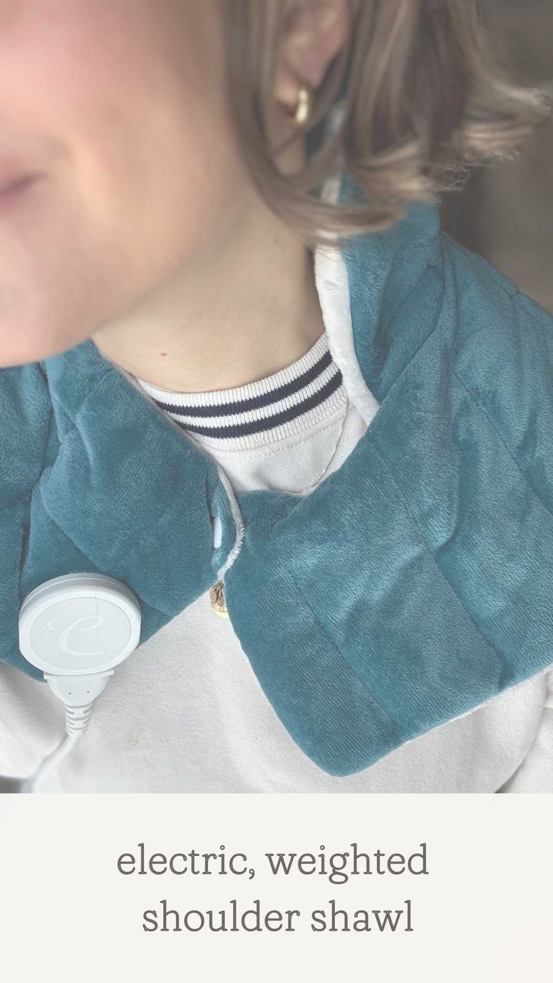 this provides a nice gentle pressure and warmth. Perfect for when I’m reading or sitting relaxing. 

#LTKFindsUnder50 #LTKWatchNow