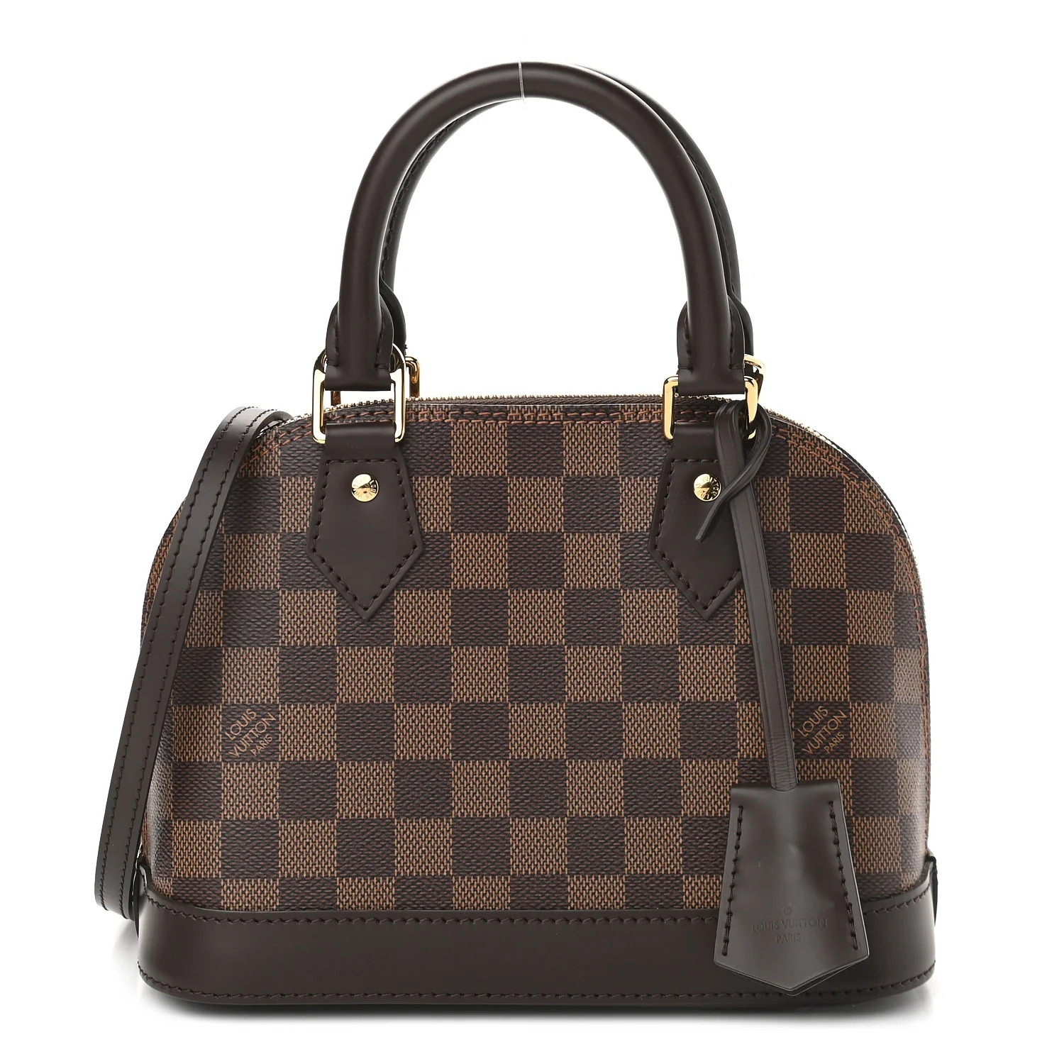 LOUIS VUITTON Damier Ebene Alma BB | FASHIONPHILE (US)