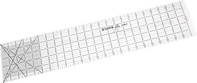 O'Lipfa 11111 Ruler with Lip Edge, 5 x 24-Inch | Amazon (US)