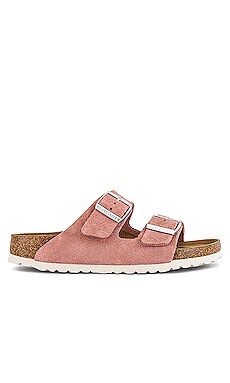 BIRKENSTOCK Arizona Soft Footbed Sandal in Pink Clay from Revolve.com | Revolve Clothing (Global)