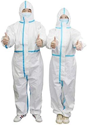 Protective Overalls Disposable Coveralls for Full Protection with Reinforced Isolation Seam Elast... | Amazon (US)