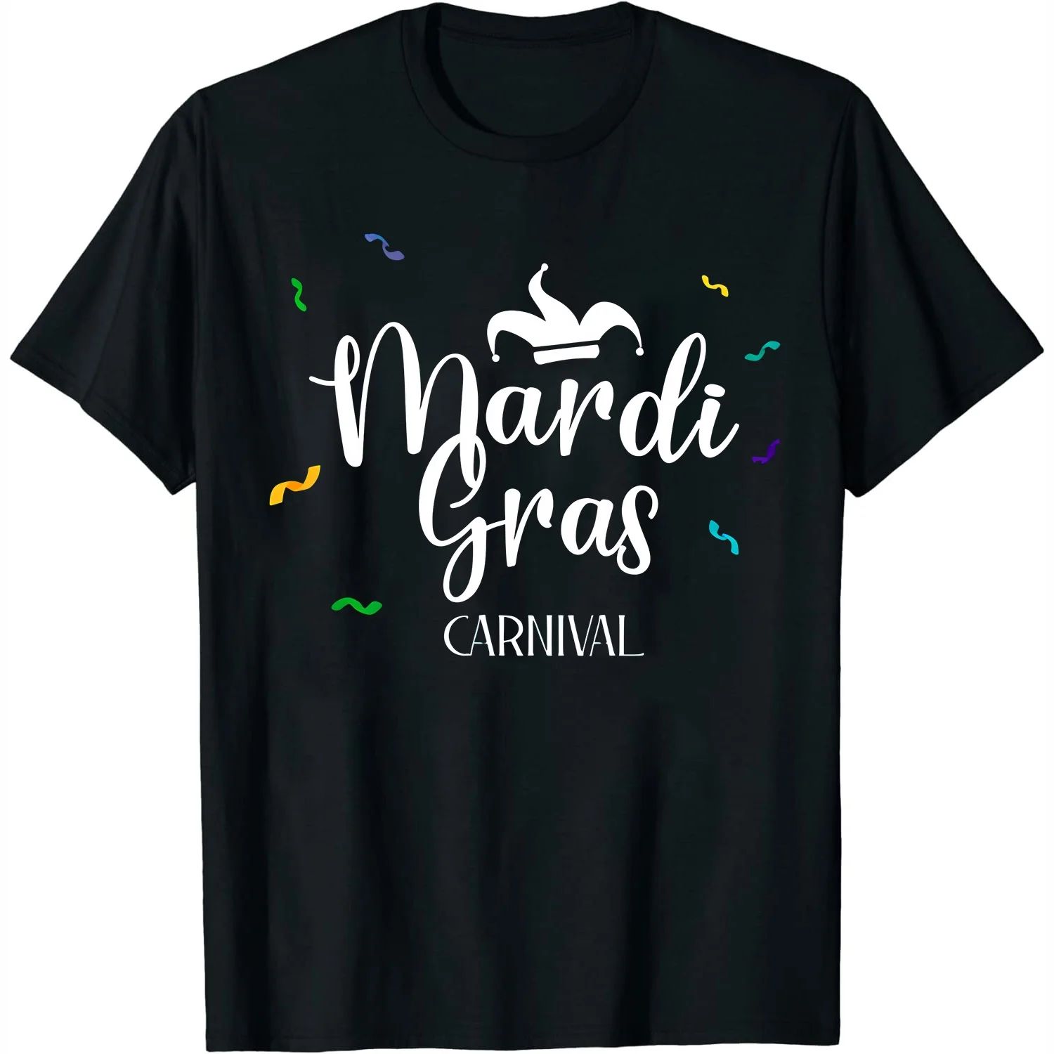Mardi Gras Women's Vintage Queen T-Shirt - Perfect Christmas or Birthday Gift Black | Walmart (US)
