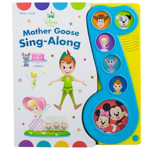 Disney Baby : Mother Goose Sing Along Little Music Note Sound (Board Book) | Target