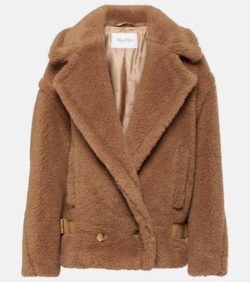 Davy camel hair and silk teddy jacket | Mytheresa (DACH)