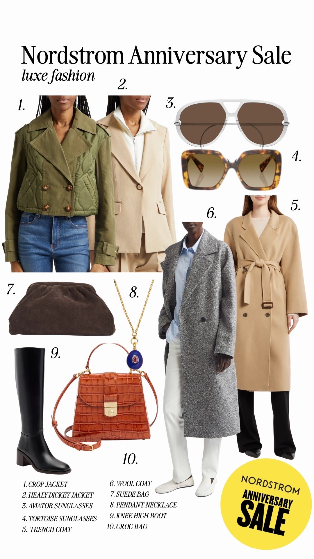 Nordstrom anniversary sale luxe fashion