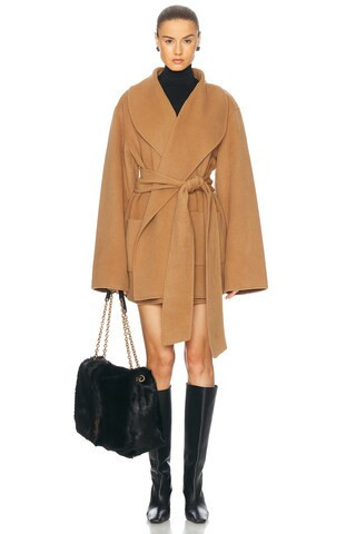 SER.O.YA Dulcetta Coat in Tan | FWRD 