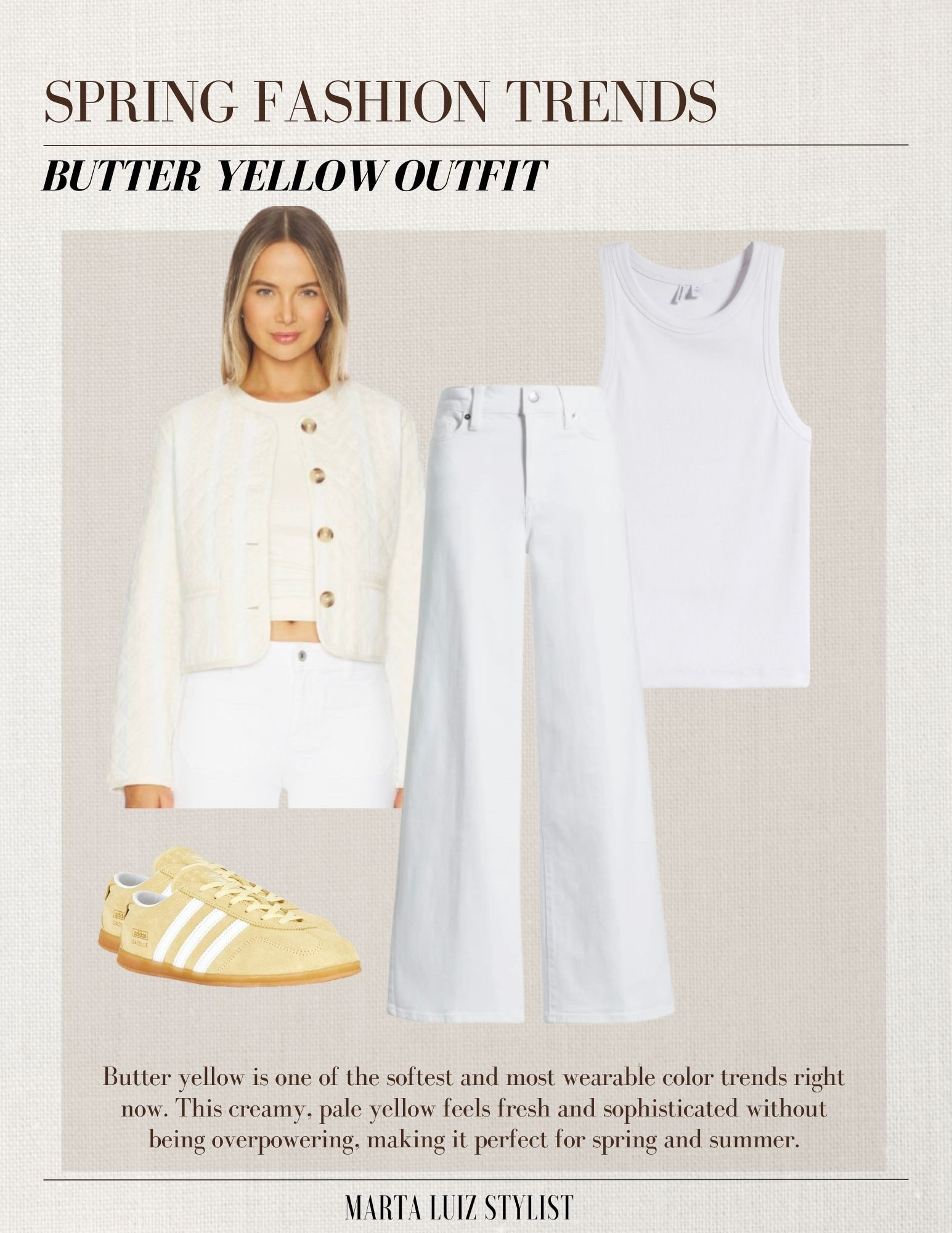 Spring outfits | Spring fashion trends 2026
Butter yellow fashion trend 

#LTKSeasonal