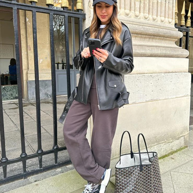 WIDE LEG JOGGERS - ESPRESSO | WAT The Brand