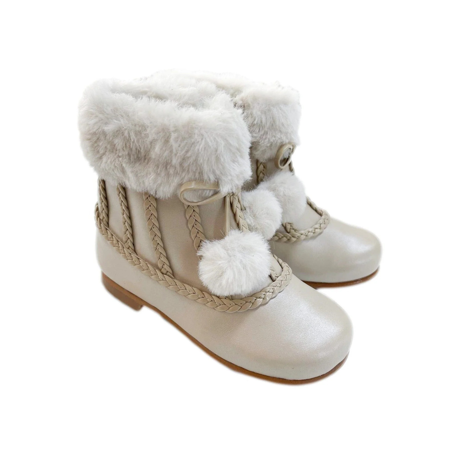 Irina Shearling Booties | petite maison kids