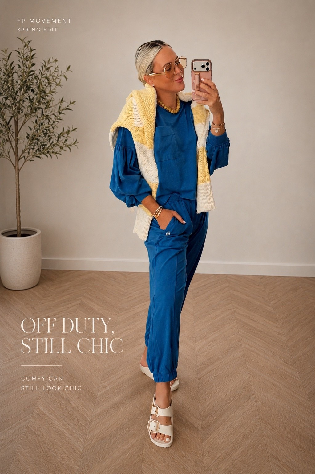 Cobalt blue might be my new favorite color for spring/summer 💙✨

This matching set from FP Movement is the perfect mix of comfy + elevated — easy to throw on for everyday but still feels so put together. The new cobalt shade is even prettier in person 🙌🏼

Wearing a small in both pieces! 

matching set • travel outfit • spring outfit • summer outfit • elevated casual style • chic everyday outfit • resort wear • comfortable fashion • airport outfit • blue set outfit

#LTKSeasonal #LTKootd #LTKOver40