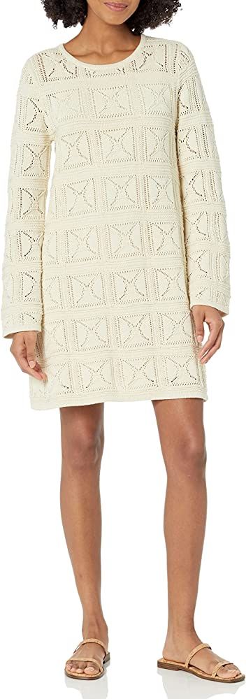 The Drop Women's Laney Crochet Mini Dress | Amazon (US)