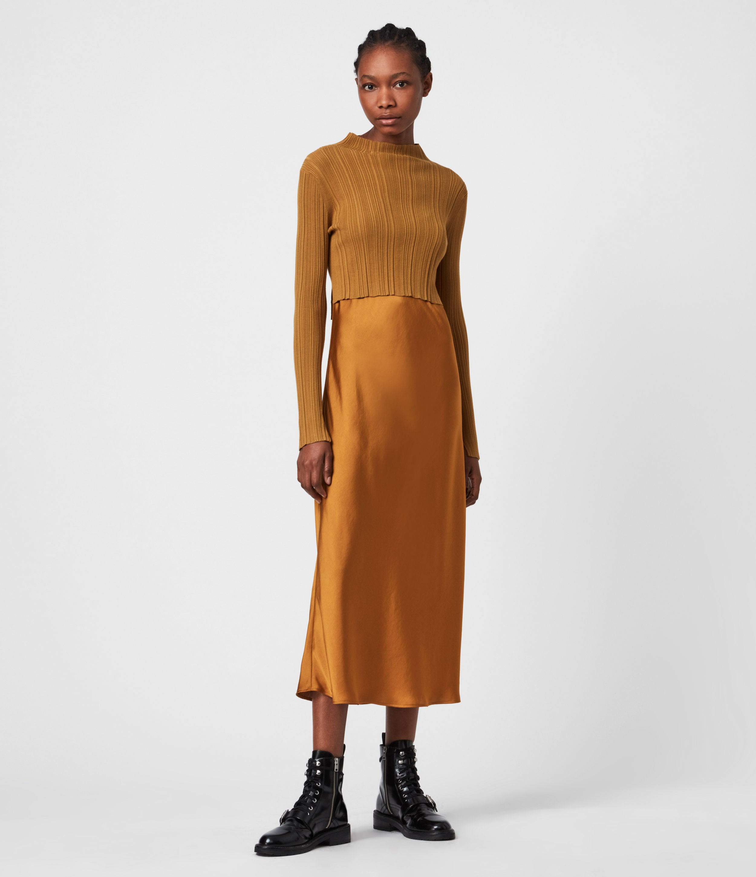 Karla 2-In-1 Slip Dress | AllSaints UK