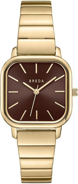 Breda Women's 'Esther' 1735o Gold and Metal Bracelet Watch, 26MM | Amazon (US)
