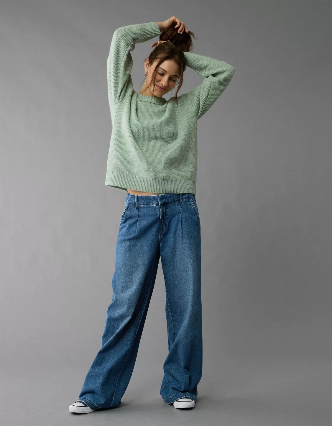 AE Whoa So Soft Crew Neck Sweater | American Eagle Outfitters (US & CA)