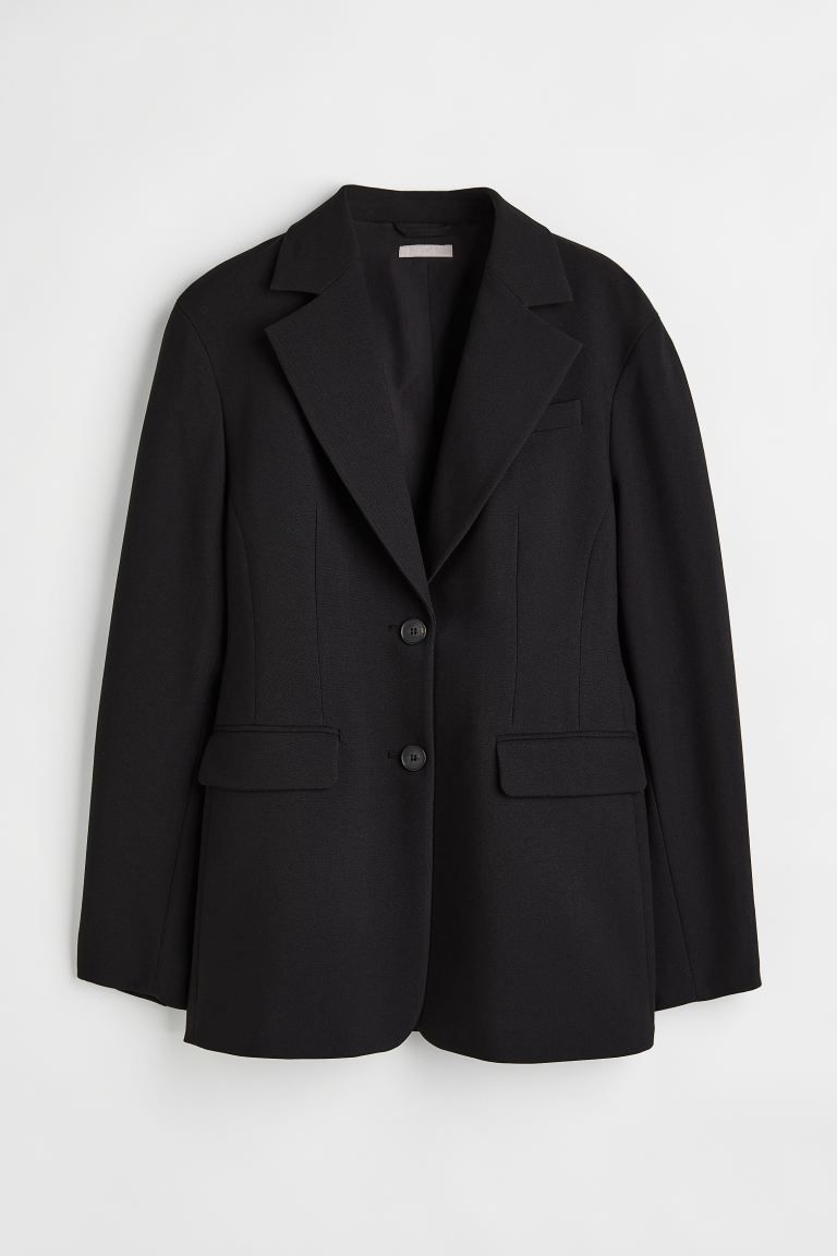 Tailored twill blazer | H&M (UK, MY, IN, SG, PH, TW, HK)
