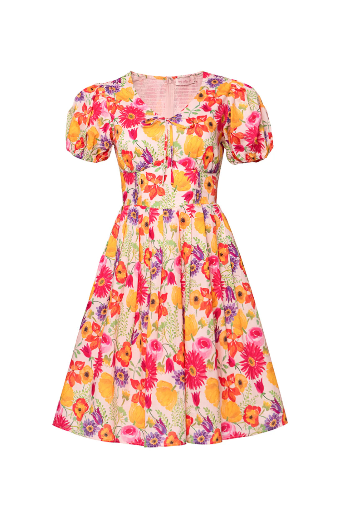 Fleur Dress in Multicolor Floral | Ivy City Co