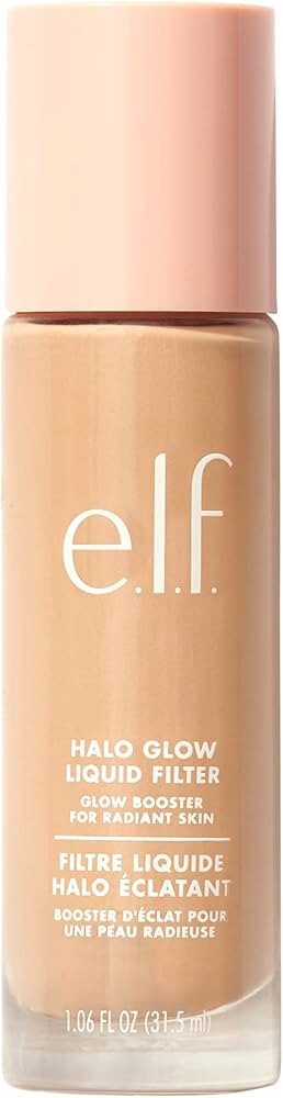 e.l.f. Halo Glow Liquid Filter, Complexion Booster For A Glowing, Soft-Focus Look, Infused With H... | Amazon (US)