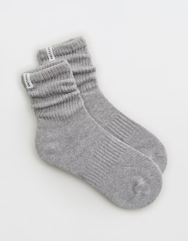 OFFLINE By Aerie Short Scrunch Socks | Aerie