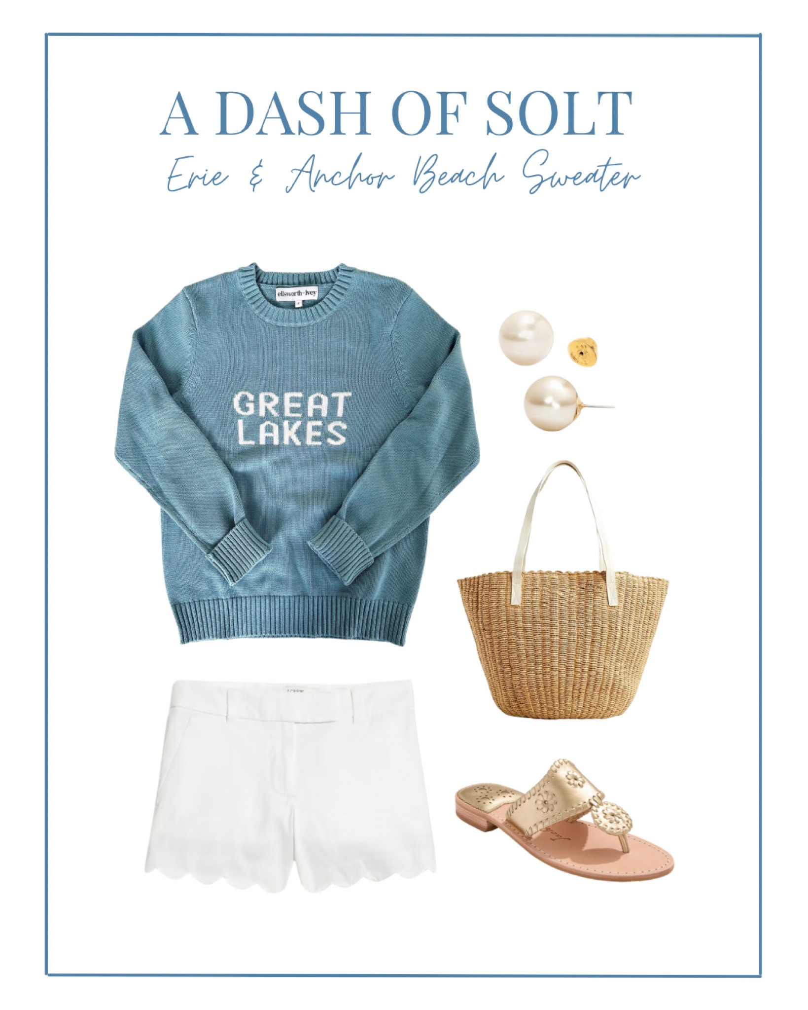 This gorgeous blue Great Lakes sweater from Ohio based Erie and Anchor is perfect for spring and beach days! 

Spring style, classic style, classic fashion, Ohio made, shop small, shop local, Erie and Anchor, beach style, preppy, preppy style, nautical 

#LTKSeasonal #LTKunder100 #LTKstyletip