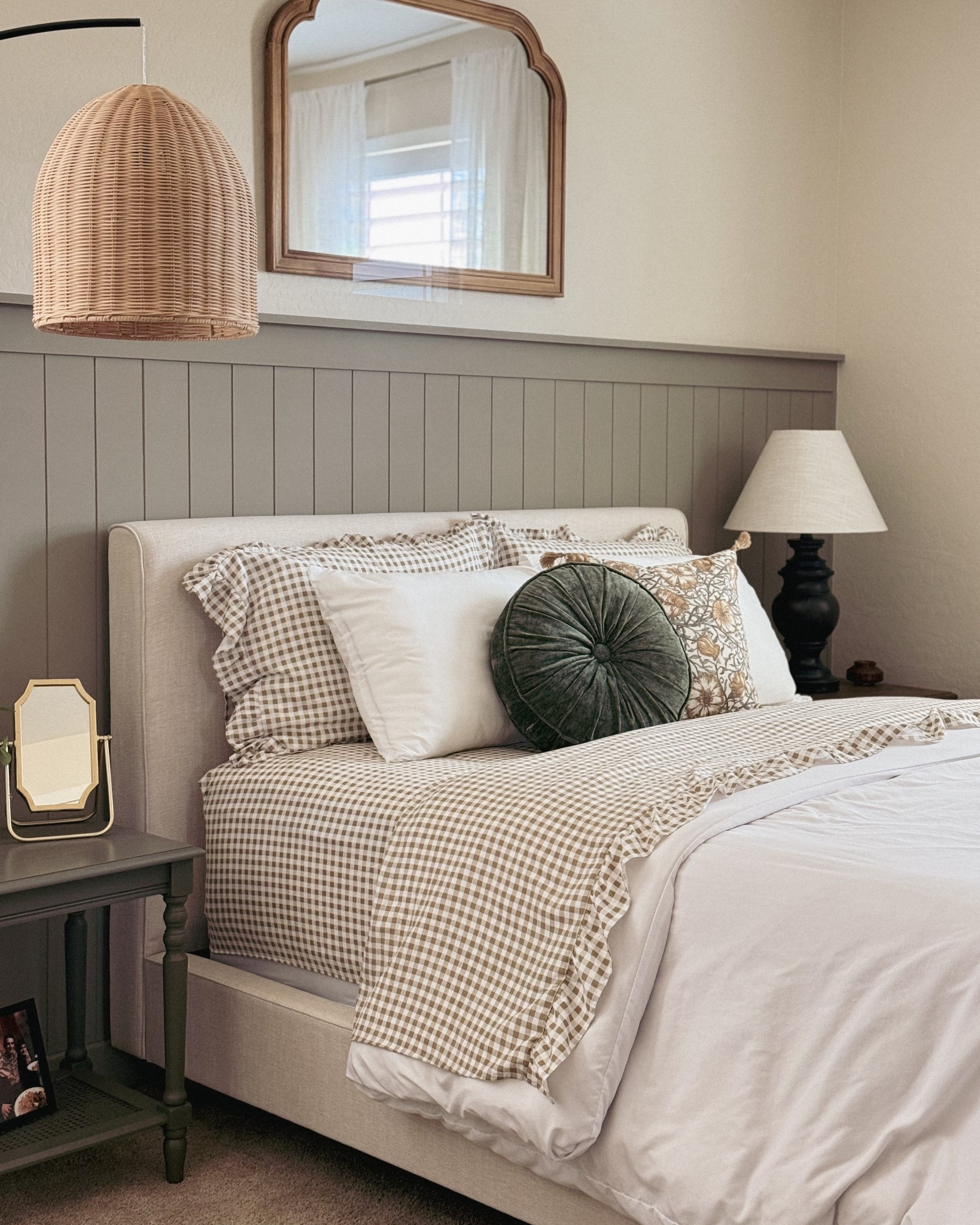  Bedding, Gingham ruffle sheets, cozy bedding 

#LTKselfcare #LTKHome
