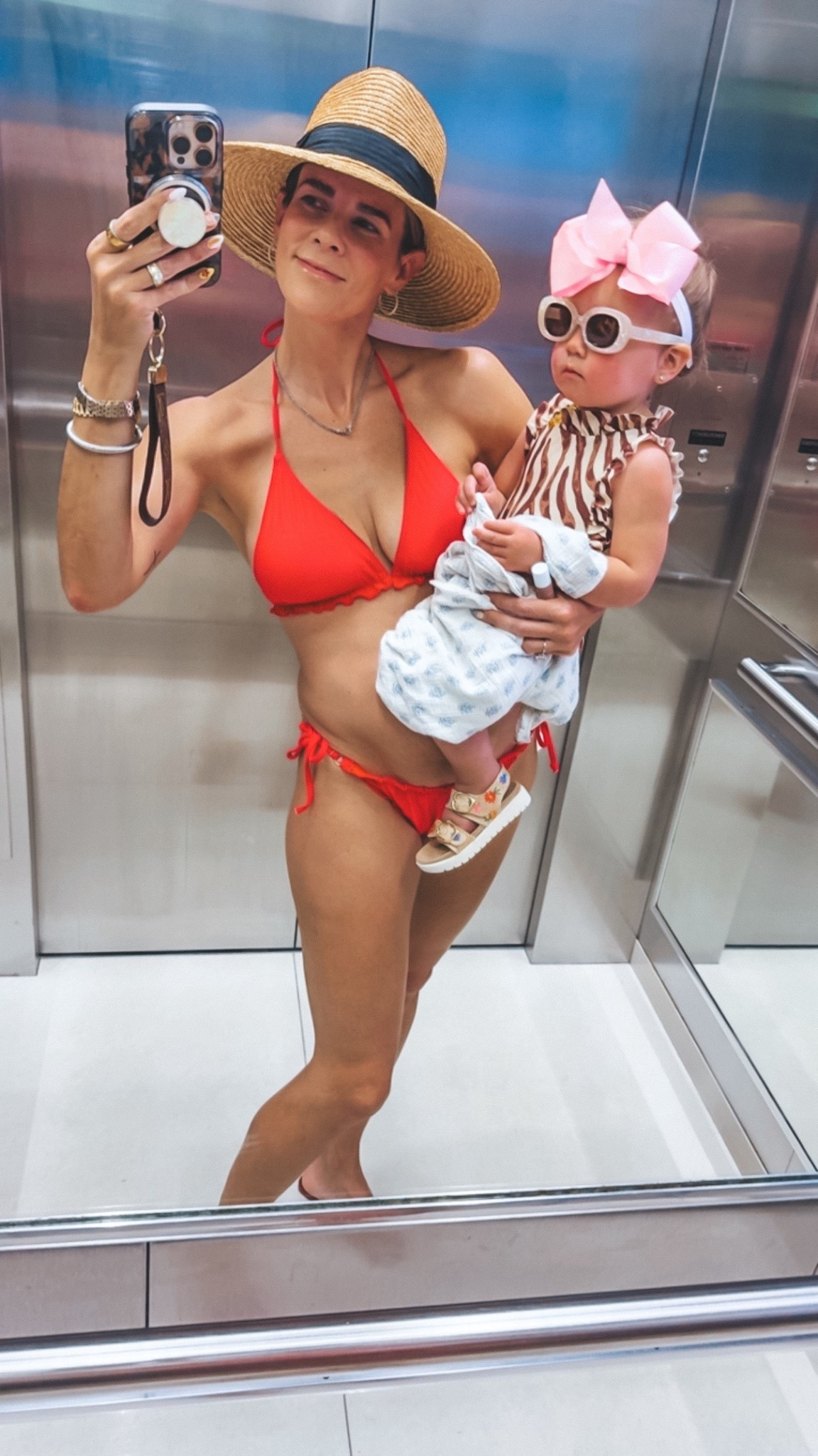 Toddler girl swim fit 