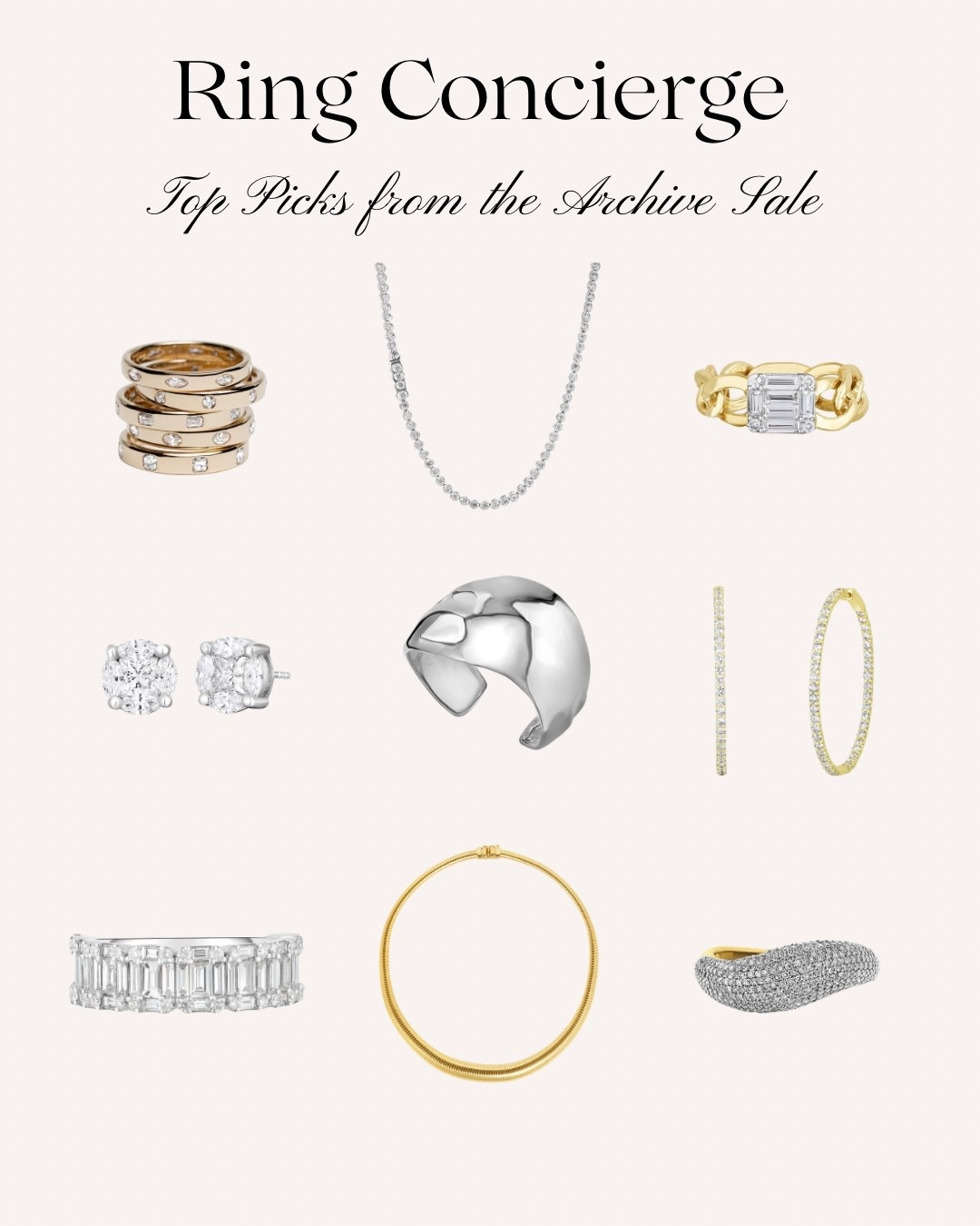 This is jewelry that doesn’t need an occasion.

Wear it with sweats, wear it to dinner, wear it again tomorrow. These Ring Concierge archive sale picks hit that sweet spot between polished and wearable.

#LTKSeasonal #LTKGiftGuide #LTKSaleAlert