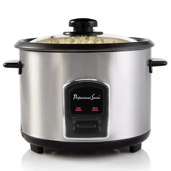 Professional Series 12-Cup Rice Cooker Stainless | Bed Bath & Beyond