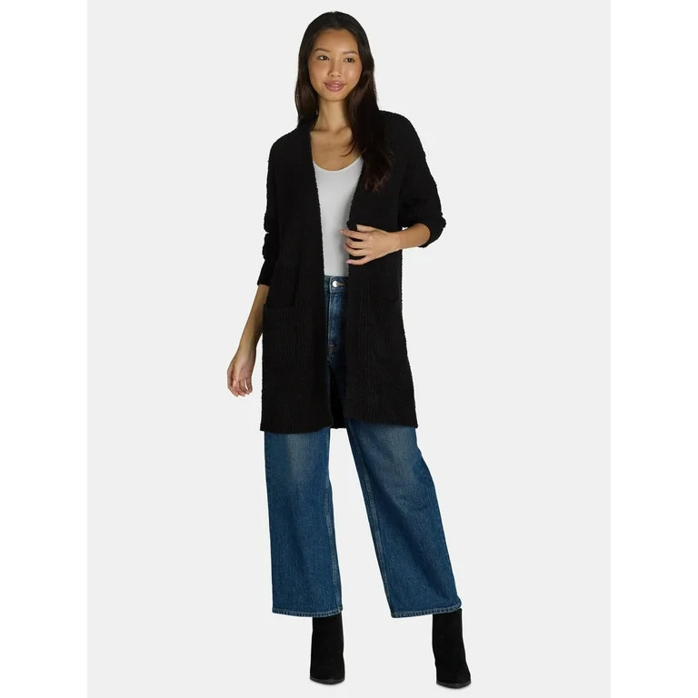Time and Tru Women's Super Soft Cardigan, Size XS-XXXL - Walmart.com | Walmart (US)