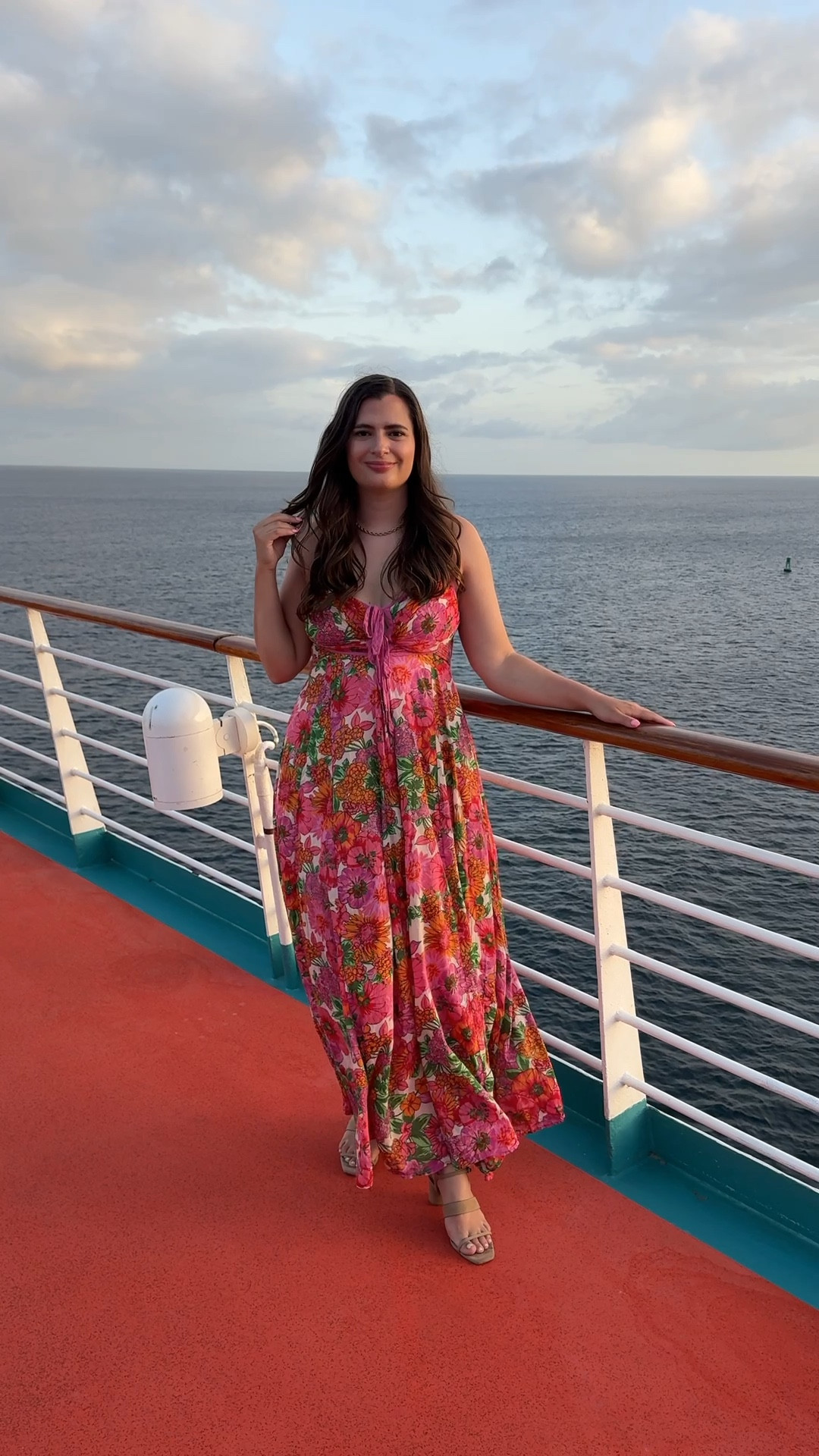 Another cruise outfit! I rented this maxi dress from Free People and linked some similar options. I love a floral dress for a tropical trip! 

#LTKStyleTip #LTKSeasonal #LTKTravel