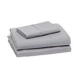 Amazon Basics Lightweight Super Soft Easy Care Microfiber Bed Sheet Set with 14-inch Deep Pockets... | Amazon (US)