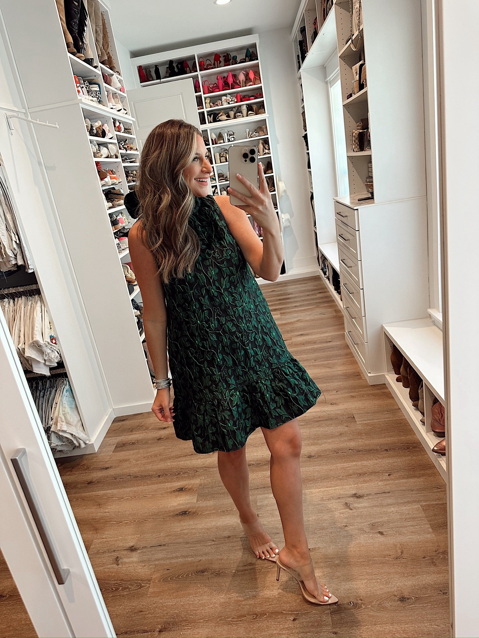 Fall wedding season is here. Chic Amazon dresses in rich fall colors that are perfect for weddings and every special occasion. 

In a medium tie back floral ruffle hem dress, clear heels and accessories - fits tts.

shop dandy, date night outfit, wedding guest outfit, amazon, budget friendly, designer inspired

#LTKFindsUnder50 #LTKSeasonal #LTKWedding