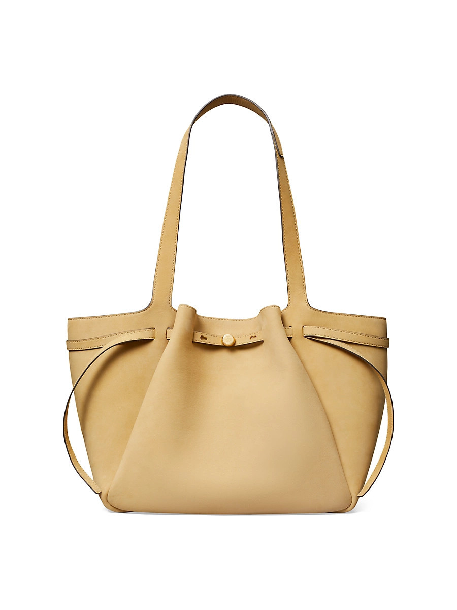 Women's Romy Pebbled Leather Tote Bag - Wheat | Saks Fifth Avenue