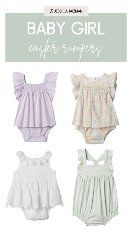 Grab these rompers quick! 40% off, ADORABLE, and perfect for Easter! 

#LTKbaby #LTKSpringSale #LTKSeasonal