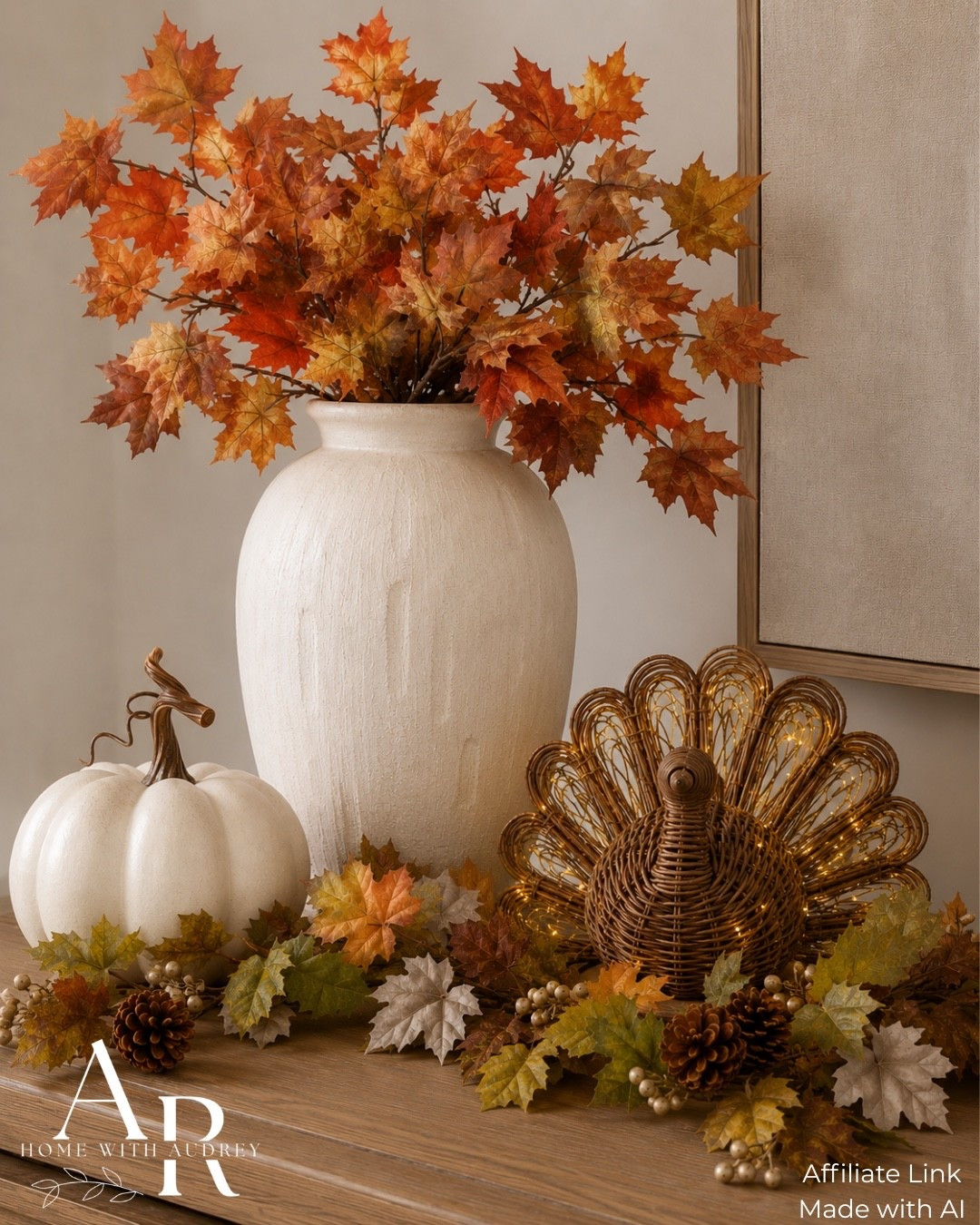 All of the new fall decor at @Target is so cute, I love this pairing of decor for a console or buffet table!

#LTKHome #LTKSeasonal
