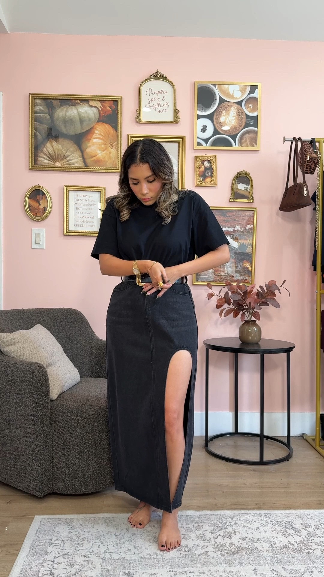 Midi skirt outfits for Fall 🍂

#LTKootd