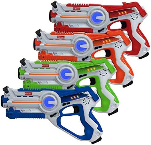 Amazon.com: Kidzlane Laser Tag Guns Set of 4 | Lazer Tag Guns for Kids with 4 Team Players | Indo... | Amazon (US)