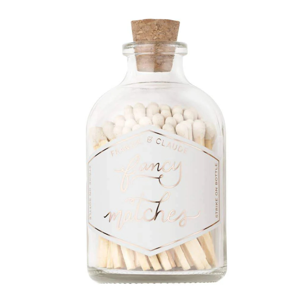 Fancy Matches | White | elli parr