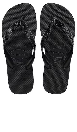 Top Flip Flop in Black | Revolve Clothing (Global)