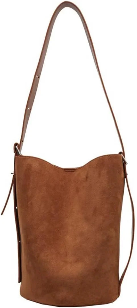 Municipal Large Bucket Bags for Women, Soft Suede Crossbody, Lady Designer Tote, Large leather Sh... | Walmart (US)