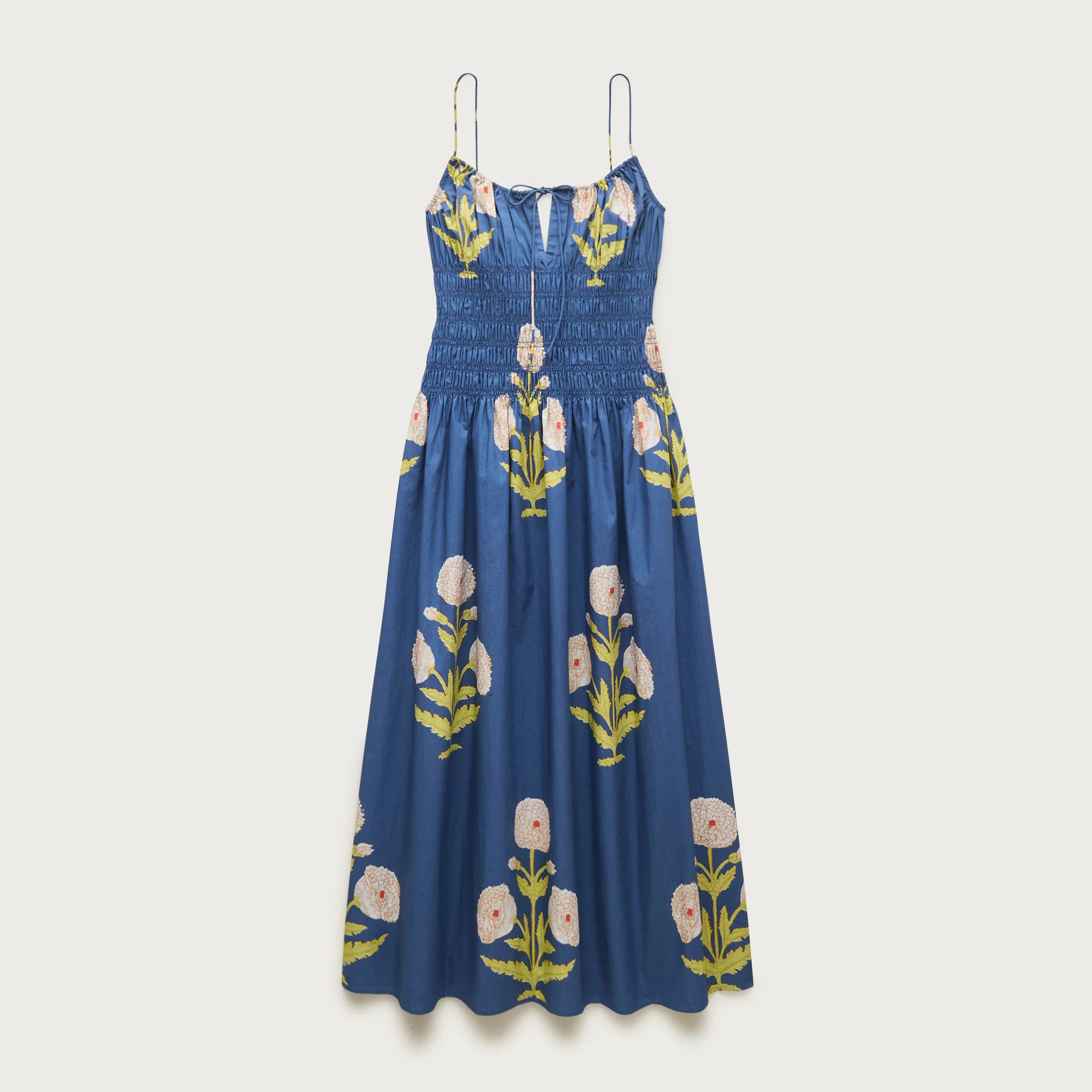 Reverie dress in marigold block print | J. Crew US