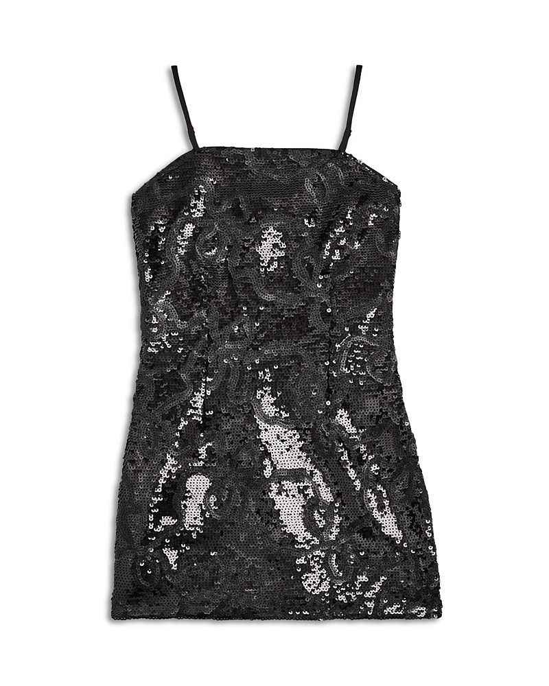 LoveShackFancy Girls' Marin Sequined Sleeveless Dress - Big Kid | Bloomingdale's (US)