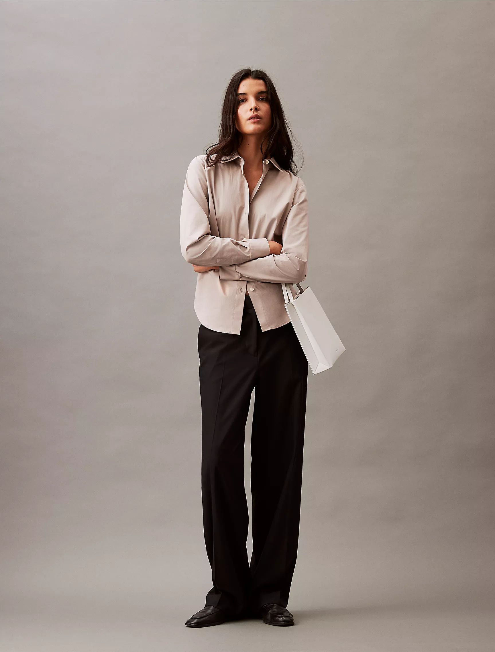 Refined Stretch Classic Trouser | Calvin Klein | Calvin Klein (US)