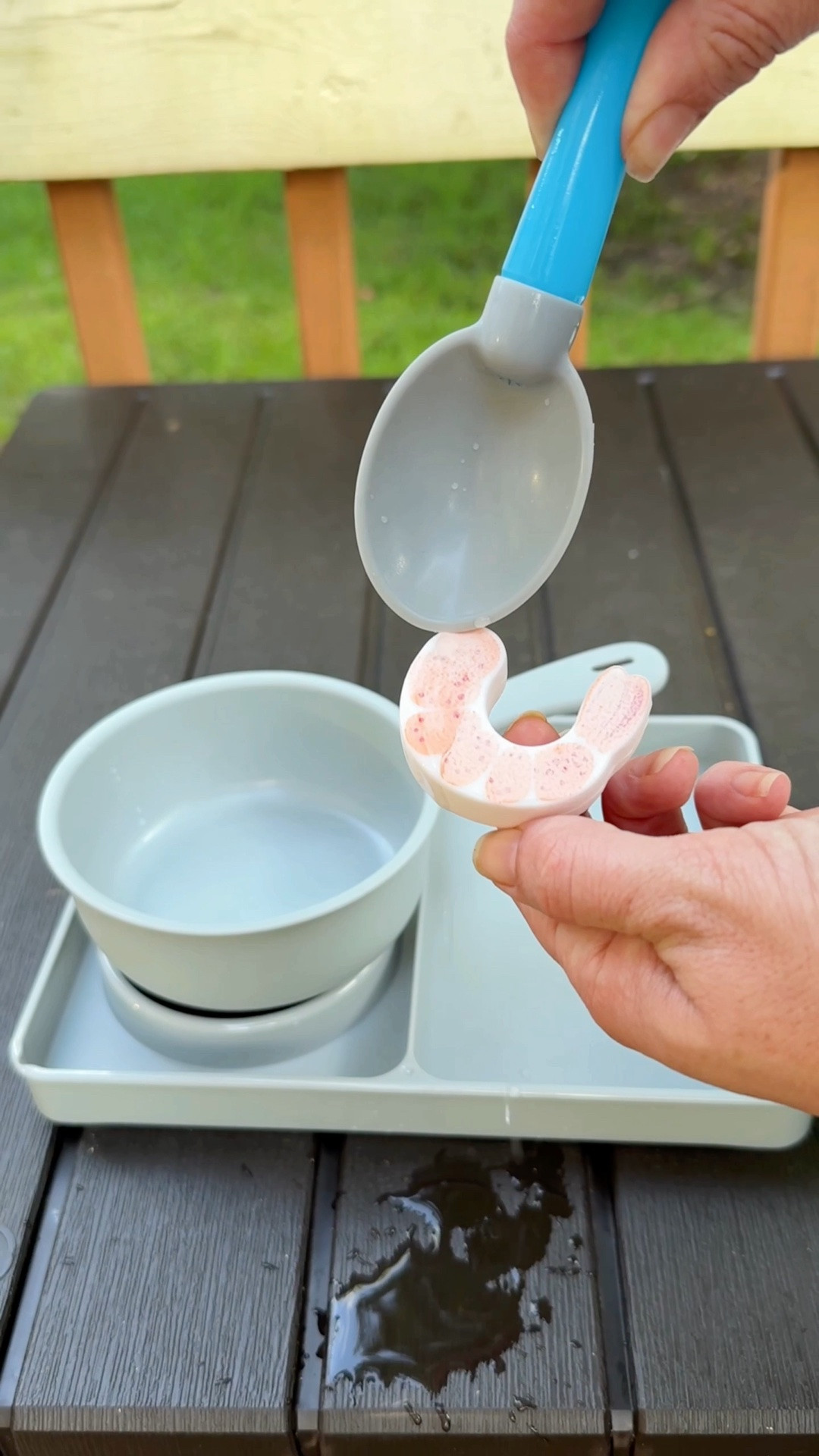 This pretend play cooking that is such a fun one for kids and love how it looks like it’s getting cooked as they add some water to it. They also dry out fast to do it over and over again. #pretendplay #momof3

#LTKKids