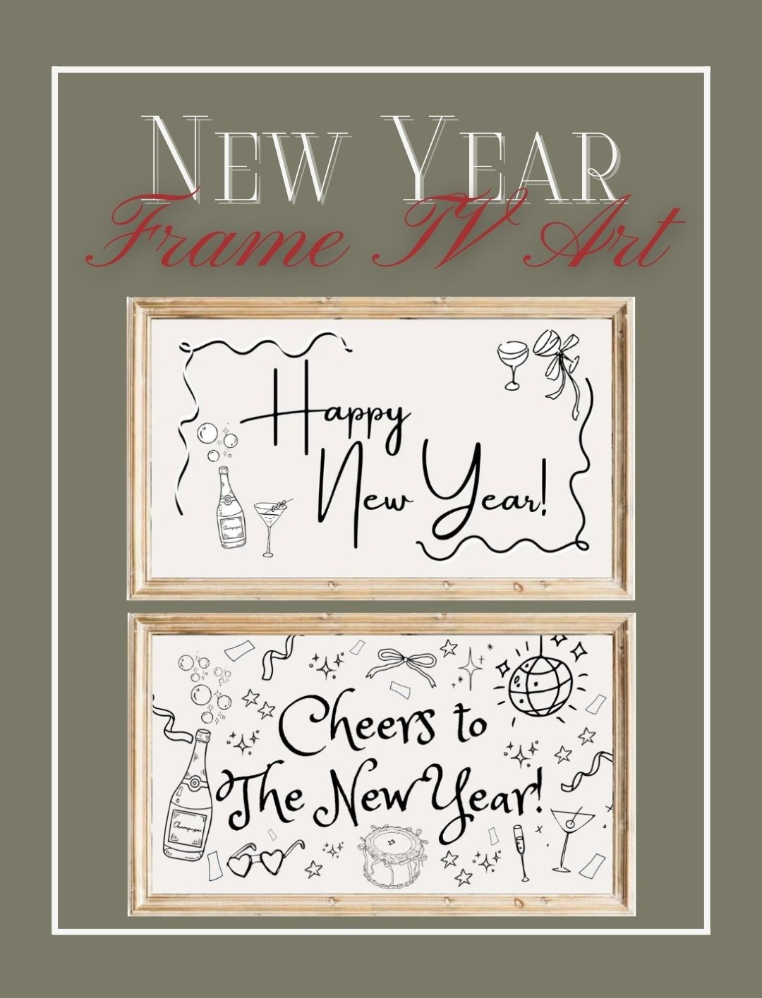 New Years Eve frame tv art! 🪩✨

New Year's Eve Decor, NYE Party Decor, NYE 2024

#HomeDecor
#SmartHome
#NYE2024
#NewYearsEveDecor
#NewYearsEveVibes
#TVArt
#SamsungFrame

Frame TV Art
Samsung Frame TV
Smart TV Art
New Year's Eve Decor
NYE Party Decor
New Year’s Eve Vibes
NYE Celebration Decor
Holiday Home Decor
Festive Home Decor
Seasonal Decor Ideas 

 #LTKGiftGuide #LTKHoliday #LTKHome