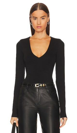 x REVOLVE Kloie Bodysuit in Black | Revolve Clothing (Global)