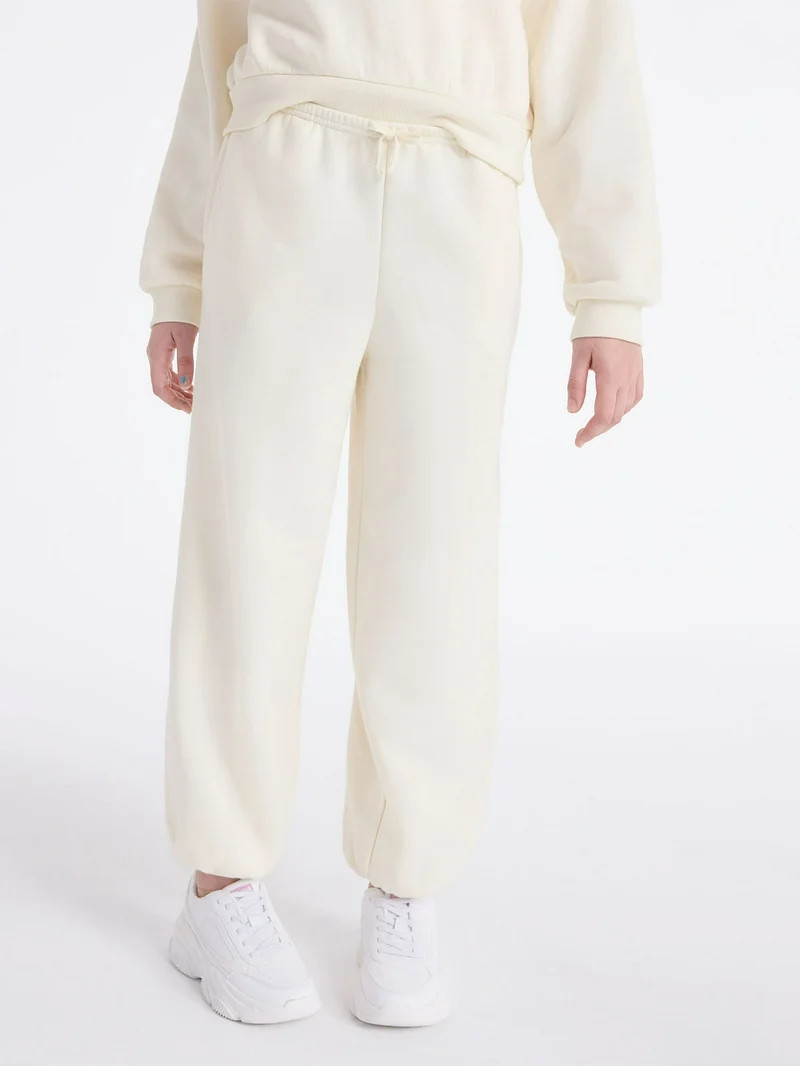 Weekend Academy Girls Fleece Joggers, Sizes 4-18 | Walmart (US)