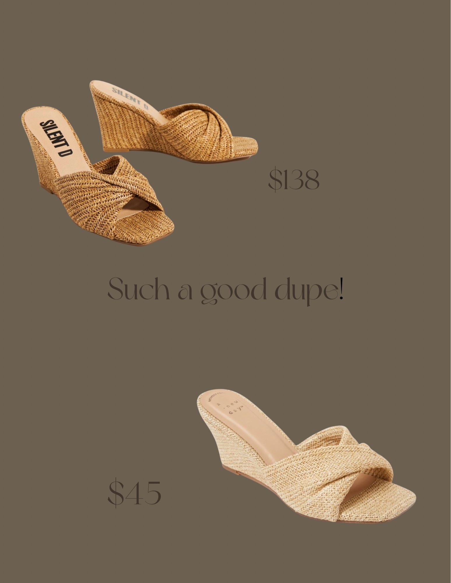 Such a good wedge dupe!

#LTKgrwm #LTKSeasonal #LTKootd